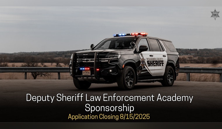 Waukesha County Sheriff's Department Offers Paid Law Enforcement Academy Sponsorship to Aspiring Officers