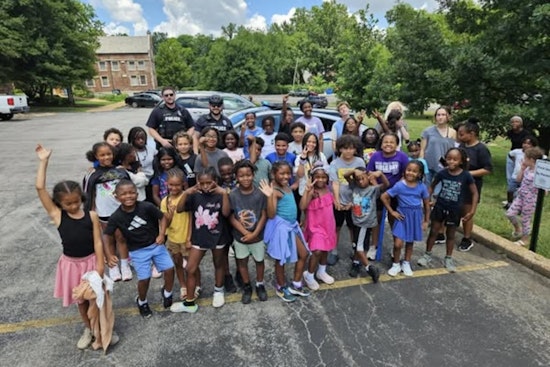 Webster Groves Police Engage with Youth at Freedom School Summer Camp to Foster Community Ties