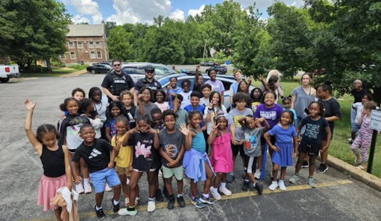 Webster Groves Police Engage with Youth at Freedom School Summer Camp to Foster Community Ties
