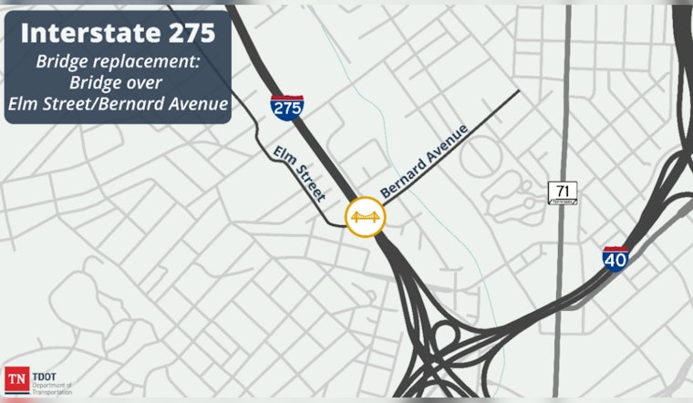 Weekend Closure of I-275 in Knox County for Bridge Construction, Drivers Urged to Use Alternate Routes