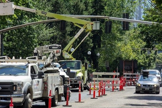 Weekend Road Closure Scheduled for SW Fourth Avenue in Portland Due to Paving Work