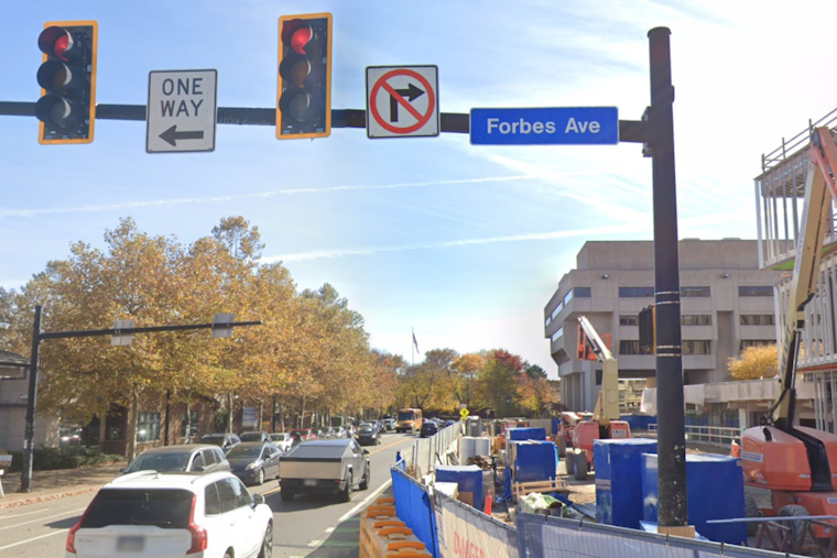 Weekend Road Work on Forbes Avenue in Oakland to Impact Traffic for