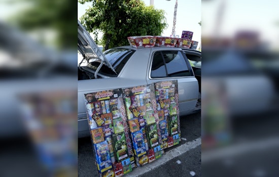 West Covina Police Confiscate Over 9,300 Pounds of Illegal Fireworks, Fullerton Man Charged