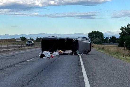 Westbound I-76 Lanes Reopen in Commerce City After Severe Morning Rollover Crash Injures One