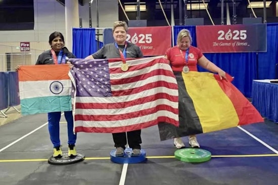 Westfield's Sgt. Jackie Carter Strikes Gold at World Police & Fire Games in Birmingham