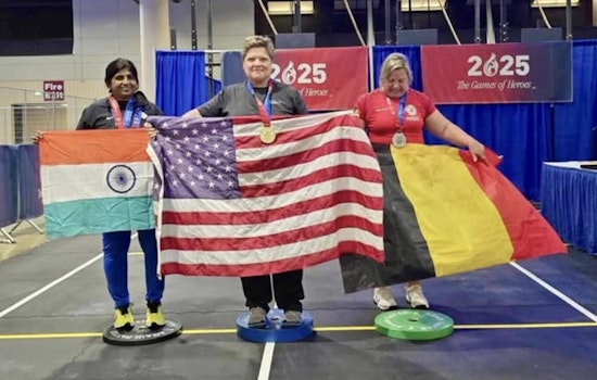 Westfield's Sgt. Jackie Carter Strikes Gold at World Police & Fire Games in Birmingham
