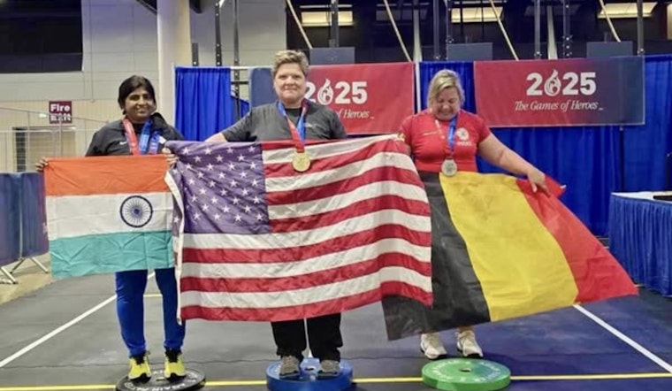 Westfield's Sgt. Jackie Carter Strikes Gold at World Police & Fire Games in Birmingham