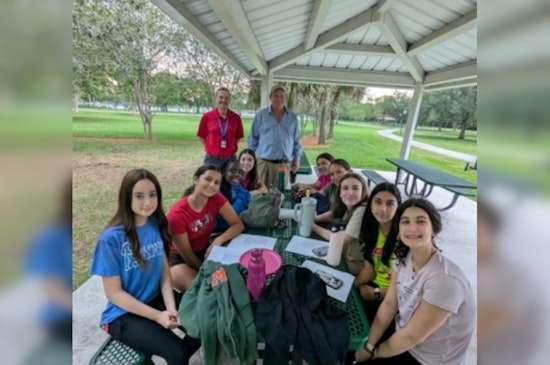 Weston Girl Scouts Earn Trees Badge with City's Landscaping Experts at Weston Regional Park