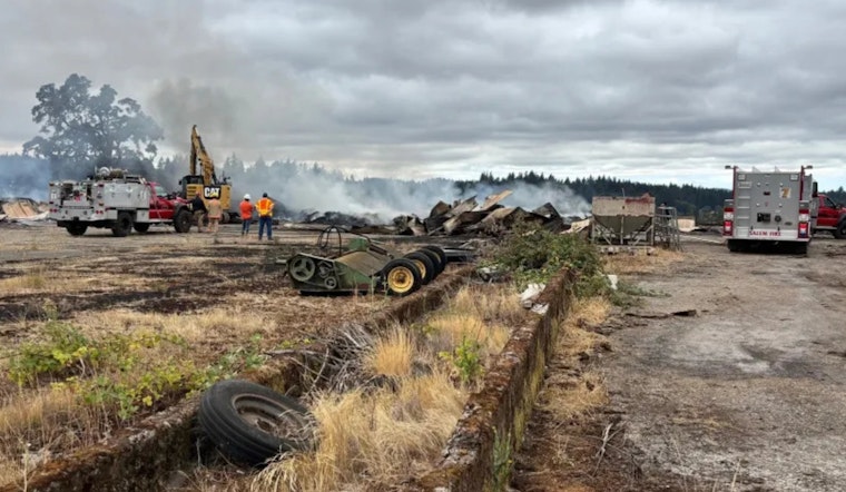 Wildfire Near Salem Now Under Control; Evacuation Levels Lowered, Firefighter Injured