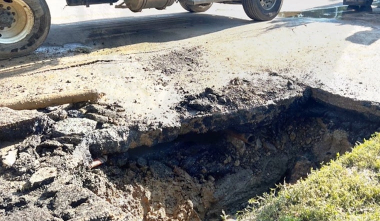 VIDEO: William Street in Delaware, Ohio Closed for Repairs Following Water Main Break