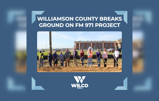 Williamson County and TxDOT Collaborate on $1.16M FM 971 Road Safety Project near New Granger High School