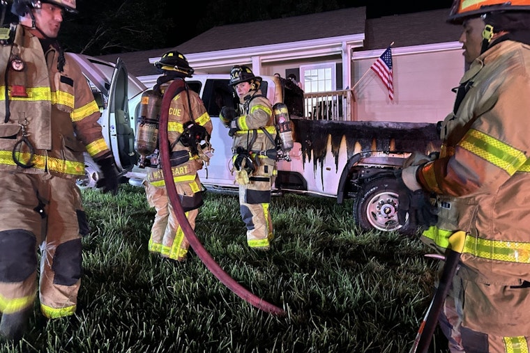 Williamson County Fire Controlled by Sheriff's Deputy: Improper Disposal of Fireworks Cited as Cause