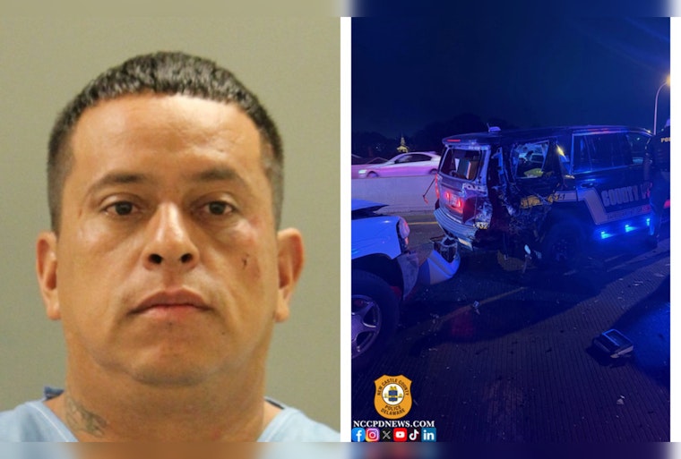 Wilmington Man Charged with DUI After Crashing Into Police Vehicles on Route 141