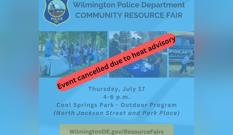Wilmington Police Department Cancels July 17 Community Resource Fair Due to Soaring Temperatures and Heat Advisory