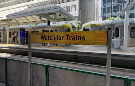 Woman in Critical Condition After Collision with Metro Train in Downtown Los Angeles