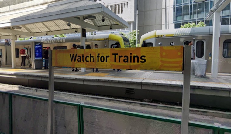 Woman in Critical Condition After Collision with Metro Train in Downtown Los Angeles