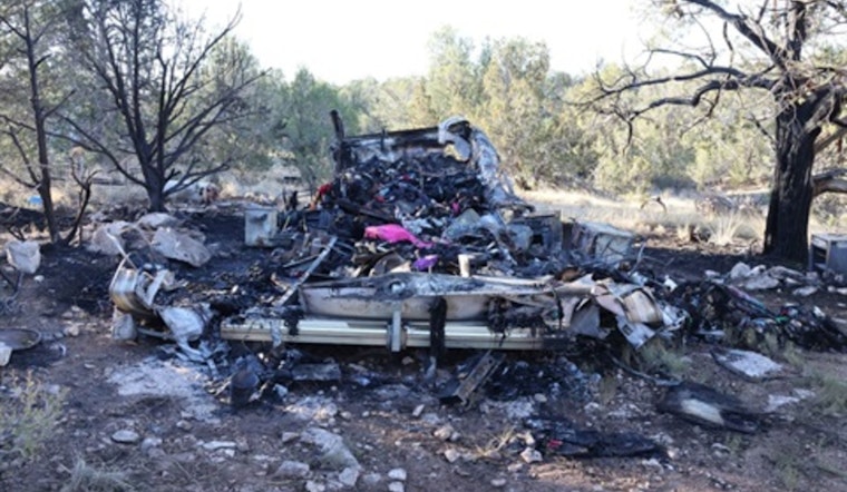 Yavapai County Sheriff's Office Investigates Series of Suspicious Trailer Fires in Seligman