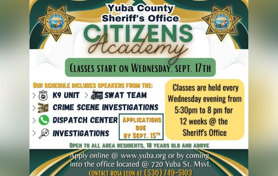 Yuba County Sheriff's Department Revives Citizen's Academy Program for Community Insight into Law Enforcement