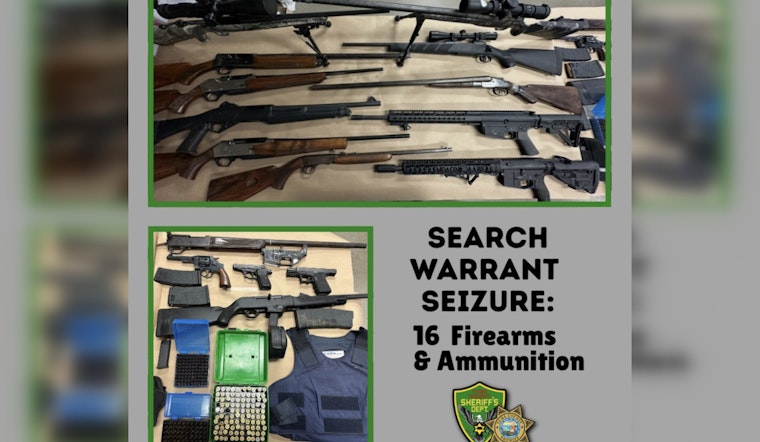 Yuba County Sheriff's Department Seizes Illegal Armaments, Sven Johnson Sought for Firearm-Related Offenses in Olivehurst