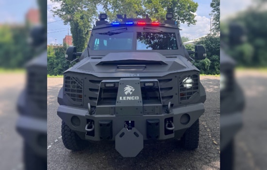 Zanesville Police Bolster Tactical Response with New Armored Vehicle Funded by Drug Forfeitures