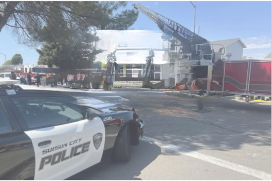 Suisun City Police Arrest Suspect Accused of Arson and Firearm Charges After Quick Response to Residential Fire
