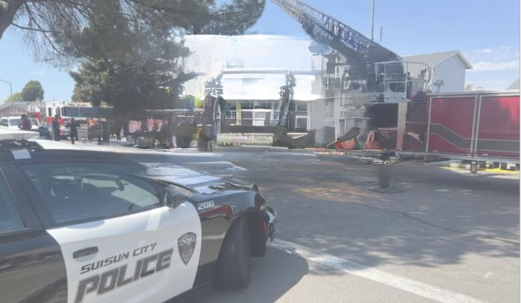 Suisun City Police Arrest Suspect Accused of Arson and Firearm Charges After Quick Response to Residential Fire