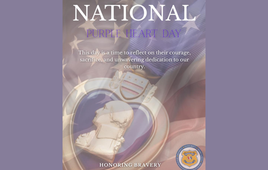 Cleveland Police Honor Wounded Heroes on National Purple Heart Day