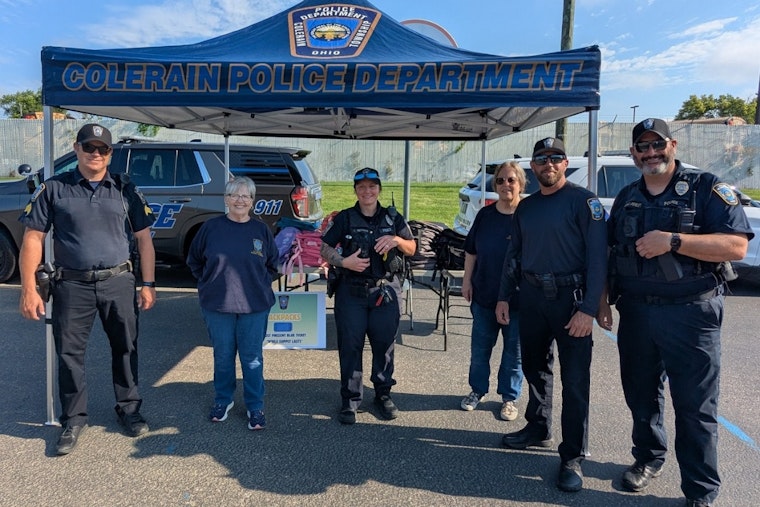 Colerain Township Police Boost Back-to-School Spirits with Backpack Giveaway in Northwest Local School District