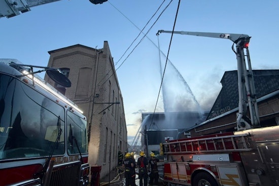 5-Alarm Junkyard Fire Near I-95 in Philadelphia Causes Major Traffic Disruptions, Air Quality Concerns