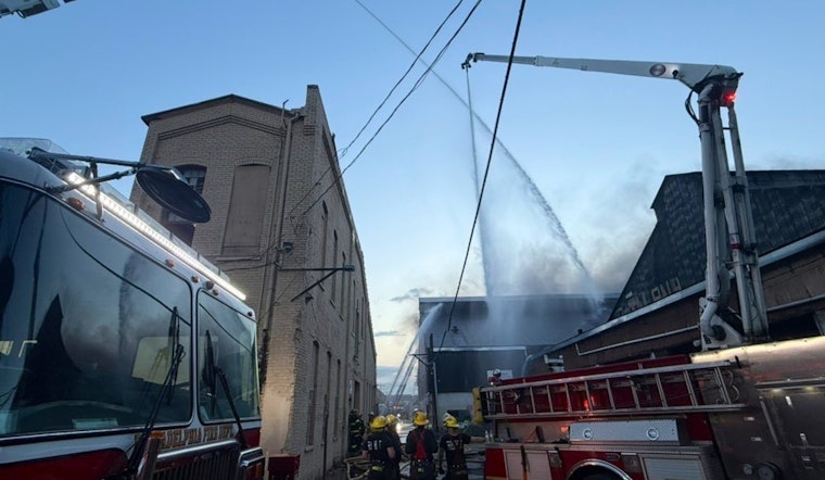 5-Alarm Junkyard Fire Near I-95 in Philadelphia Causes Major Traffic Disruptions, Air Quality Concerns