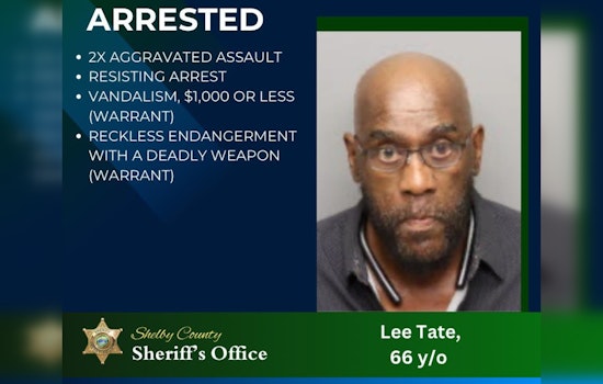 66-Year-Old Man Arrested, Charged with Aggravated Assault After Altercation with Shelby County Deputies in Lakeland