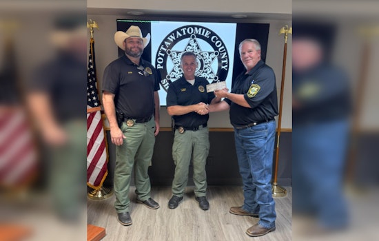 9th Annual Justin Terney Memorial Poker Run Donates $4,500 to Pottawatomie County Sheriff’s Office in Oklahoma