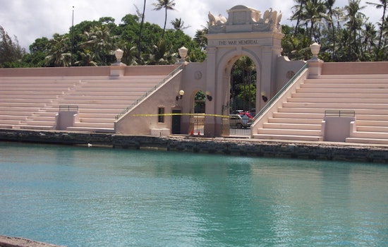 Hiroshima Memorial Art Installation Transforms Shuttered Waikiki Natatorium