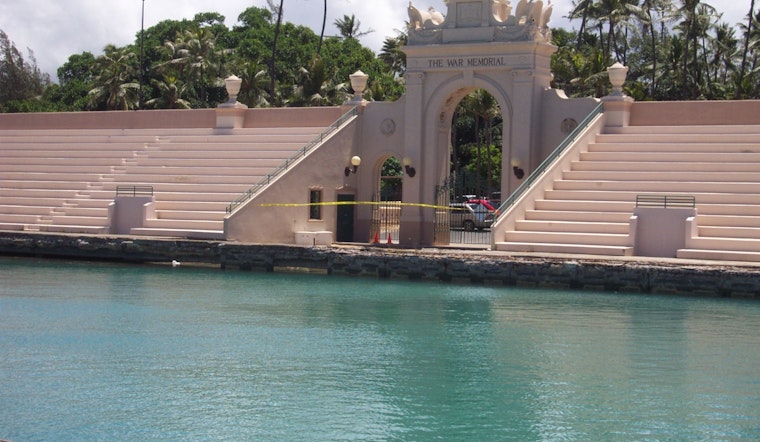 Hiroshima Memorial Art Installation Transforms Shuttered Waikiki Natatorium