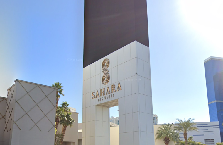 Construction Fire at Sahara Las Vegas Sends Smoke Over Strip