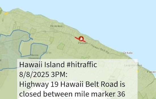 Hamakua Wildfire Prompts Evacuations Before Swift Containment