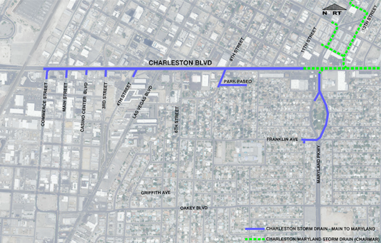 Las Vegas Commuters Brace for Detours as Maryland Parkway Flood Control Project Starts August 11