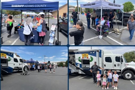 Adams County Sheriff's Office Joins Community at Redeemer Temple BBQ, Showcasing Approachable Side of Law Enforcement