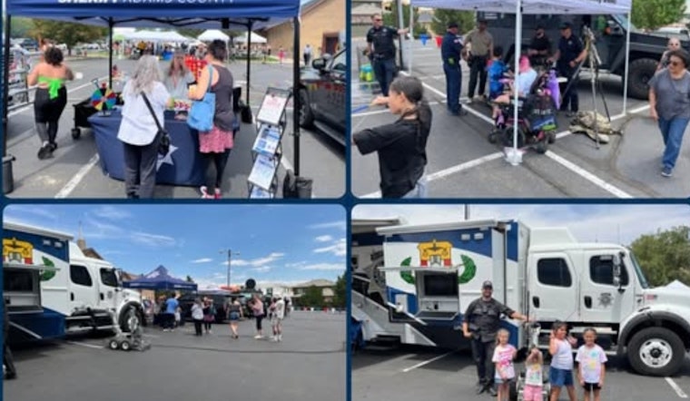 Adams County Sheriff's Office Joins Community at Redeemer Temple BBQ, Showcasing Approachable Side of Law Enforcement