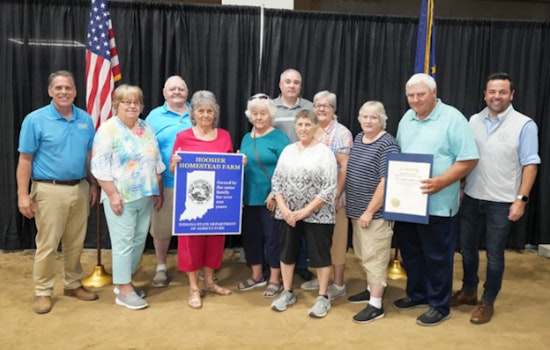 Adams County's Hirschy Farm Honored with Hoosier Homestead Centennial Award for Over 100 Years of Family Farming Tradition