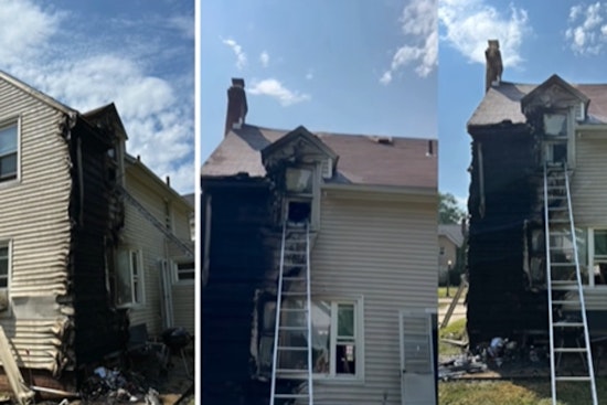 Akron Firefighters Rapidly Quell West Sunset View Dr. Blaze, No Injuries Reported as Red Cross Aids Homeowner
