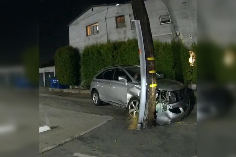 Alhambra Driver Arrested for DUI After Striking Power Pole on Granada Ave