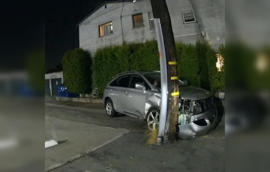 Alhambra Driver Arrested for DUI After Striking Power Pole on Granada Ave