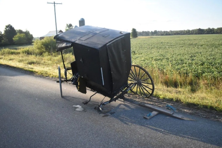 Amish Woman Injured in Beaverton Township When Semi-Truck Hits Buggy