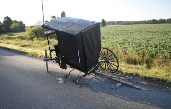 Amish Woman Injured in Beaverton Township When Semi-Truck Hits Buggy