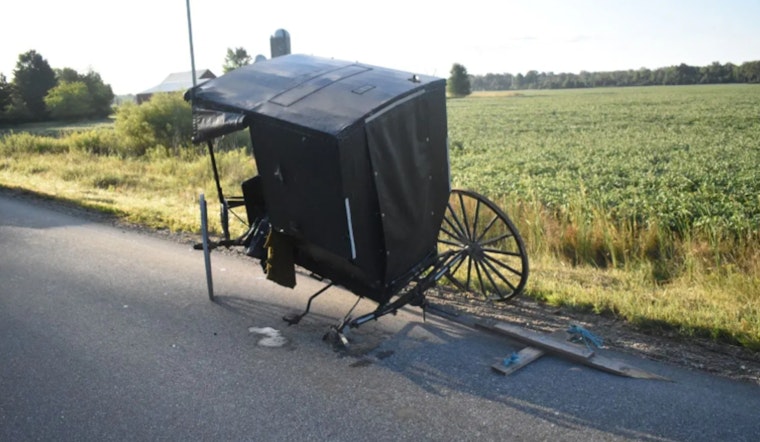 Amish Woman Injured in Beaverton Township When Semi-Truck Hits Buggy