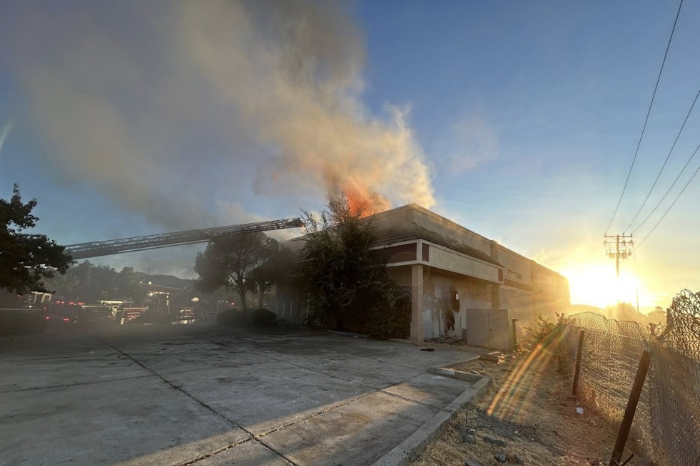 Antioch Tire Store Engulfed in Flames, Arson Suspected in Destructive Blaze