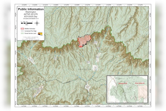 Arizona Wildfires: Washington Fire Reaches 67% Containment as Sheep Spring Fire Efforts Persist
