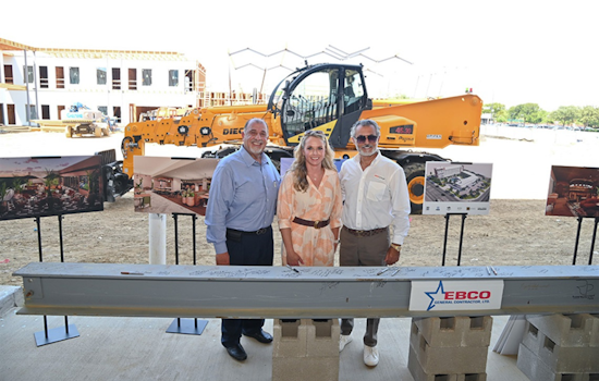 Arlington Embraces Past and Future with Topping-Out Ceremony for Caravan Court Hotel