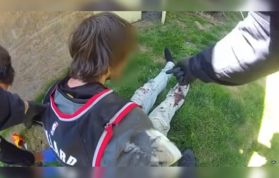 Armed Suspect Apprehended After High-Speed Motorcycle Chase Ends on Pierce County Porch